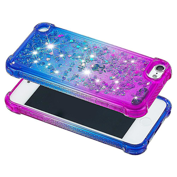 Gradient Glitter Pulver Kvicksand TPU Skal för iPod Touch (2019)/Touch 6/Touch 5