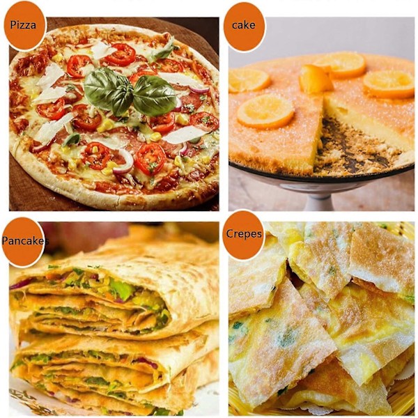 Pizzaleikkuri - Premium-keittiön pizzaleikkuri, pyöreä pizzaleikkuri, pizza