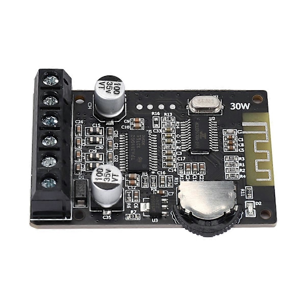20W Stereo Bluetooth Effektförstärkarkort 12V / 24V Högeffekts Digital Effektförstärkarkort XY-P15