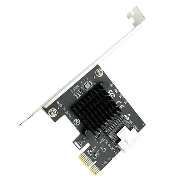 PCI-E 1x till Mini SAS SFF-8087 Adapterkort Mini PCI Express X1 2.0 Riser för Mining för /Linux Syst
