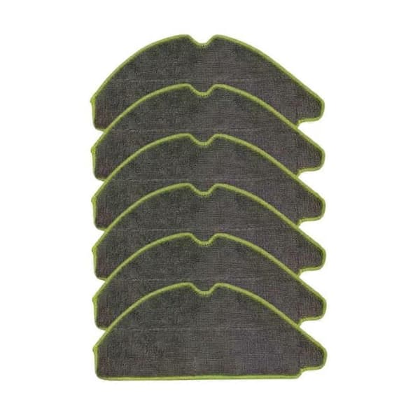 6 stk. mikrofiber moppeklude til IRobot Roomba 115 Combo&115 Combo+ robotstøvsuger vaskbare reservedele til dyrehår