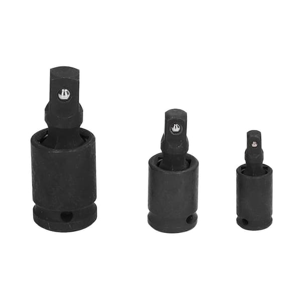 3 stk. Slagfast Adapter Sæt med Forlænger - 1/2 \"