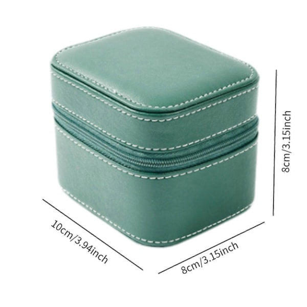 Klockförvaringslåda Armbandsur Fodral Gåva Elegant Klockhållare, Lättviktig med Mjukt Foder Organizer Resefodral