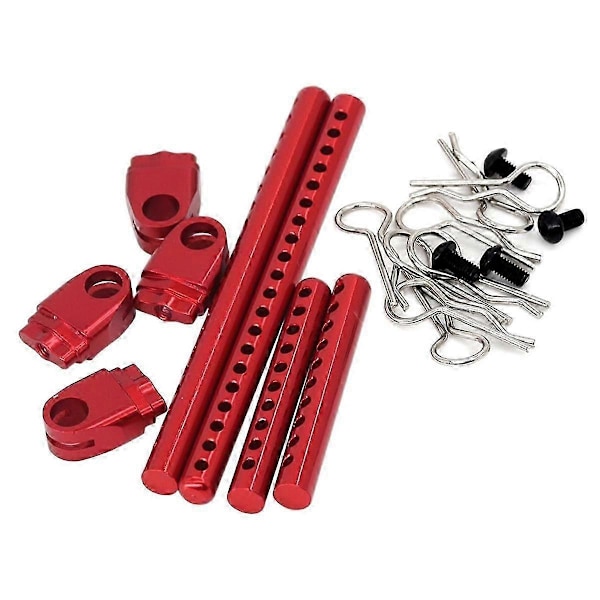 RC Karossfäste Kit för 1/10 TT02 RC Bil Uppgraderingsdelar Kit RC Bil Uppgraderingstillbehör