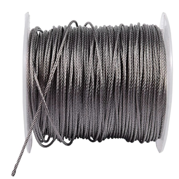 Løfte Hejseværk 7x7 1mm Dia Rustfrit Stål Fleksibel Wire 54m