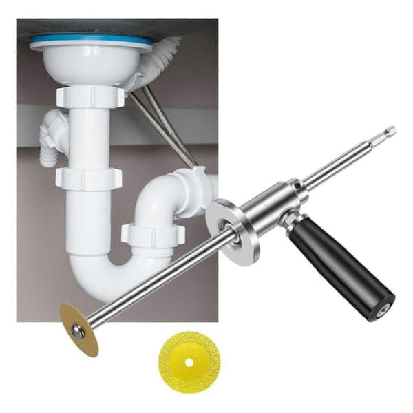 Innside Rørkutter for PVC Rørkutter, for 1-1/2 tommer til 8 tommer PVC Rør, 7 tommer Justerbar Kuttedybde m