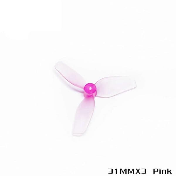2 Par 31mm 3-Blads PC Propell Lettvekt Prop Rosa