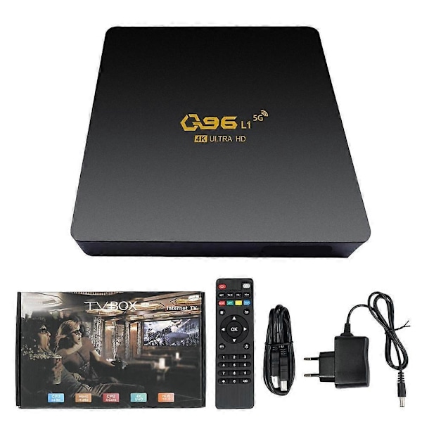 2023 Ny TV Boks 4K Smart Media Afspiller 8GB Q96 L1 Netværks TV Set Top Boks Wifi Netværksafspiller Videospil Smart TV Boks til Android