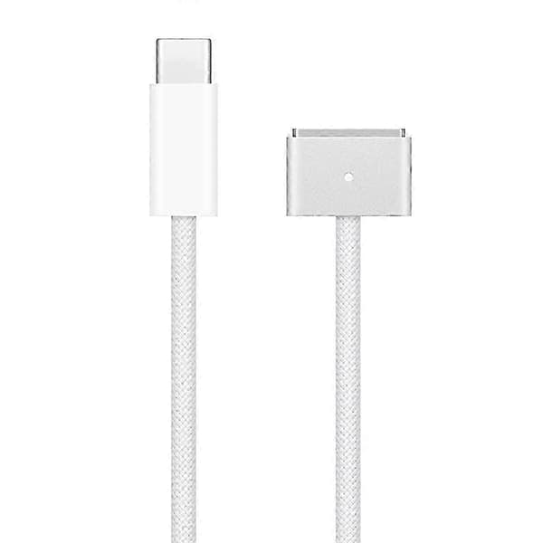 140 W:n tyypin C - MagSafe 3 -sovitinkaapeli Macbook Pro Air Silverille