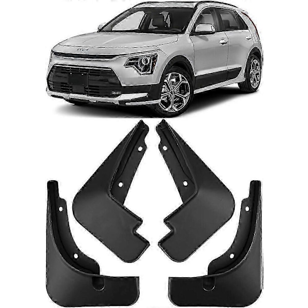 Originale Sprutbeskyttere foran og bak Mud Flaps For 2023-2024 Kia Niro / Niro EV