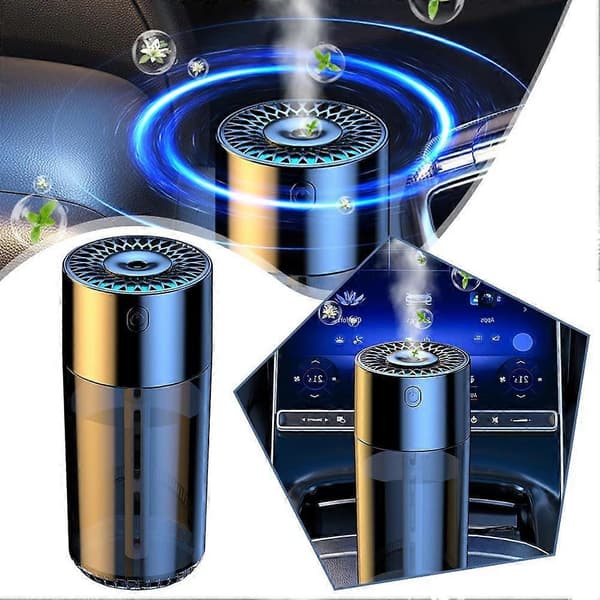 Uppladdningsbar Renare Luftfuktare Diffuser För Bil USB Luft Essentiell Arom