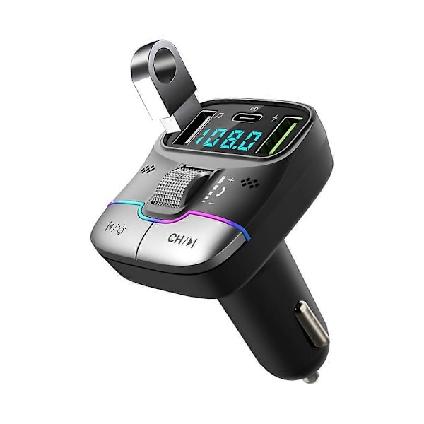 Langaton Bluetooth-yhteensopiva 5.3 Handsfree AUX Autostereoiden Musiikkivastaanotinadapteri