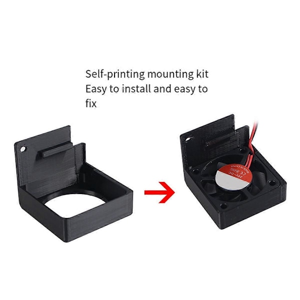Ekstruder Motorkøleventilator til Bambu-Lab A1/A1 Mini 3D-printer