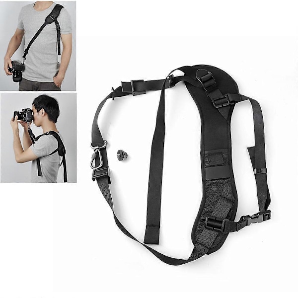 Kameravadderad Axel- Nackrem Snabbkoppling Slingrem för DSLR SLR