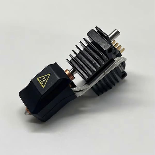 FLASHFORGE Creator 5, Creator 5 Pro -suuttimen C5 Hotend -karkaistu teräs 0,4 mm Creator 5 -ekstruuderin osat Black