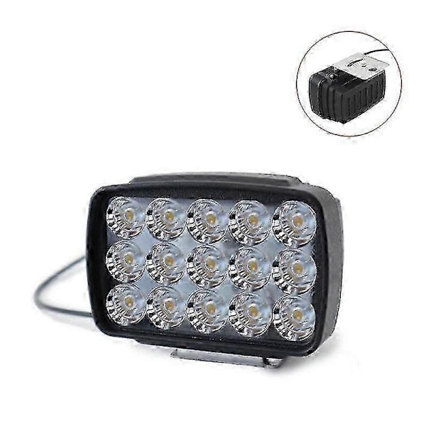 Motorsykkel Frontlykt Spot Light 15 Led 1000lm Motos Atv Utv Scooter Belysning