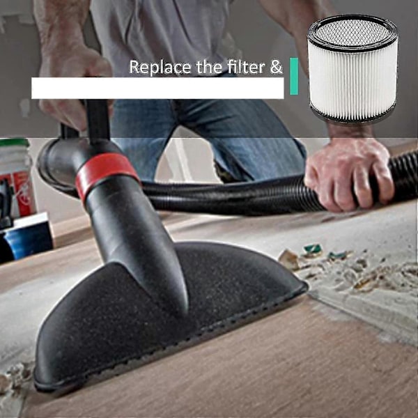 Vaihtosuodatin Shop Vac -suodattimille 90304 90333 90350 Sopii märkä-/kuivaimureille 5 gallonaa
