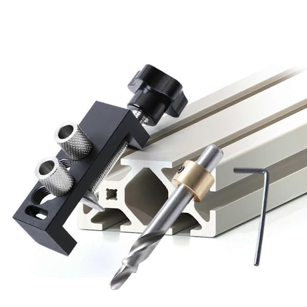 Hulboringsassistent Sett Profesjonell Aluminiumlegering Premium Dobbelthull