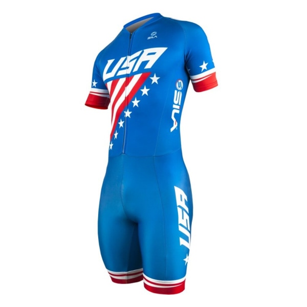 SILA Sport Cykeltröja Herr Triathlon Kläder Skinsuit Ropa Ciclismo Cykel Utomhuscykling Jumpsuit Herr Skridskodräkt 17 4XL