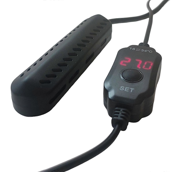 Akvarievarmer LED Automatisk Konstant Temperatur Justerbar Digital 25W