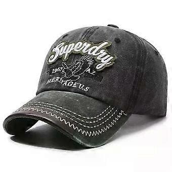 Superdry Washed Embroidered Eagle Baseball Cap Retro aurinkosuojahattu