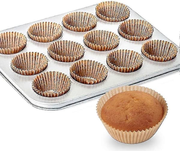 Muffinsformar, standard vita muffinsformar 450-pack Luktfria muffinsformar_s