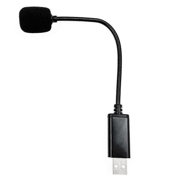 USB Mikrofon Justerbar Mini MIC Anti-Støj til Laptop/PC Computer