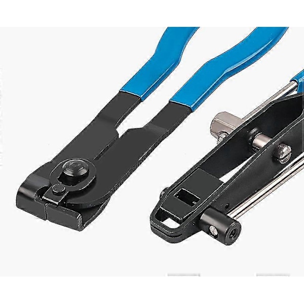 2 Delar Gimbal Krag Tång Verktyg och Krympband Krag Tänger, blå, 220mm, 235mm