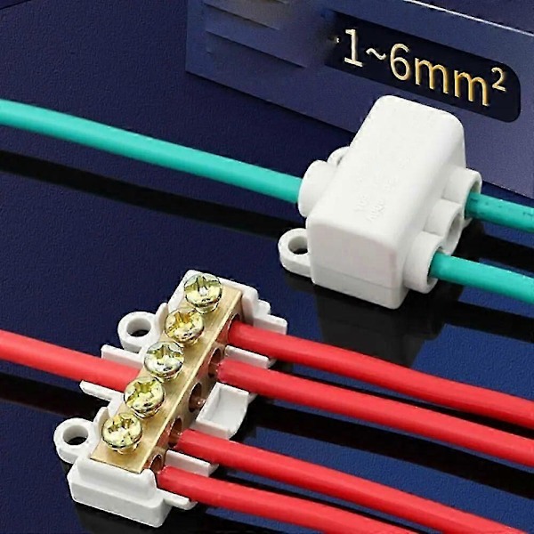 T-formet ledningsklemme Låsende hurtig krympning Elektrisk ledning Kabel Samledåse ZK-M306 ZK-M406 Elektrisk generel konnektor