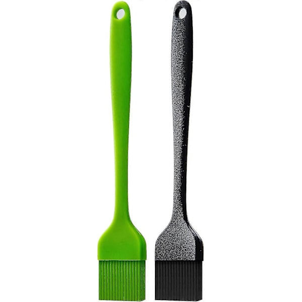 2 kpl Grillisivellin Silikoni Acsergery Grilli BBQ Keittiösivellin BPA-vapaa