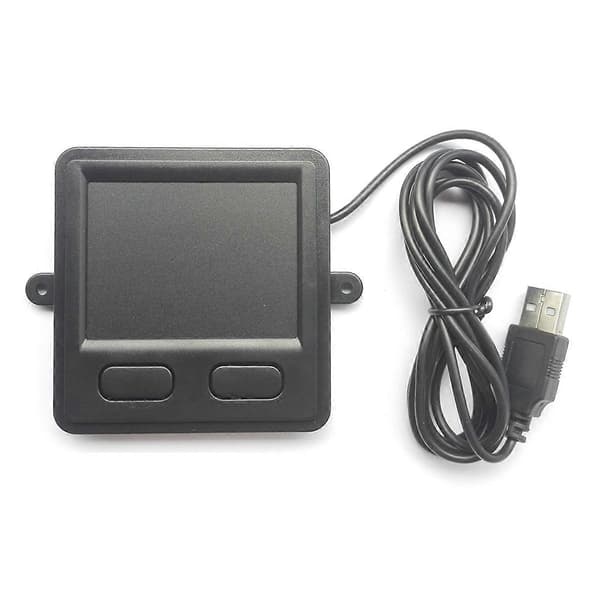 USB 2.0 Touchpad, Bærbar Trackpad til Desktop- og Laptopbrugere, Lille Størrelse