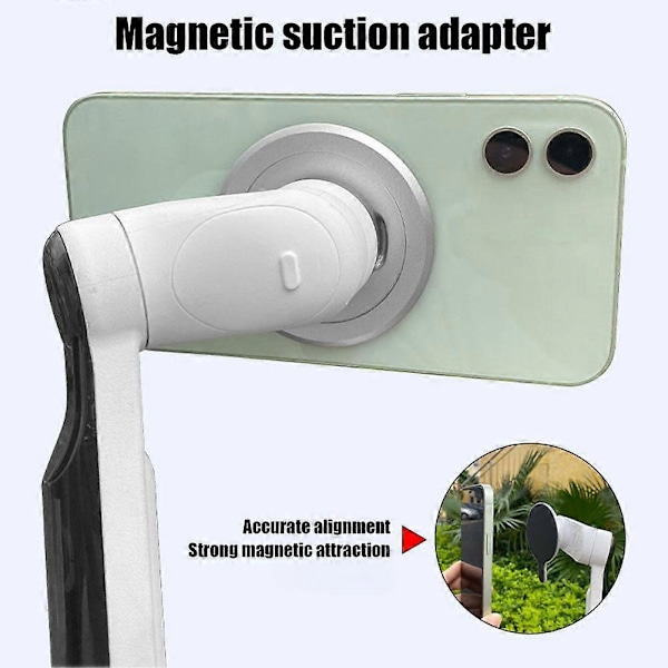 Magnetisk Sugadapter Mobiltelefonhållare Handhållen Stabilisator