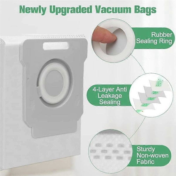 Reservedeler Kompatible for Combo J7+/Plus Kun 1 Sett med Multi-Overflate Gummibørster