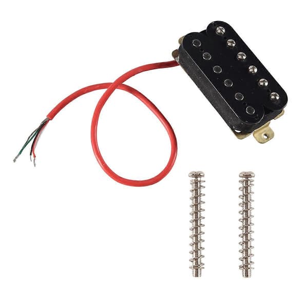 Elektrisk Gitarr Humbucker Alnico V Pickup Svart