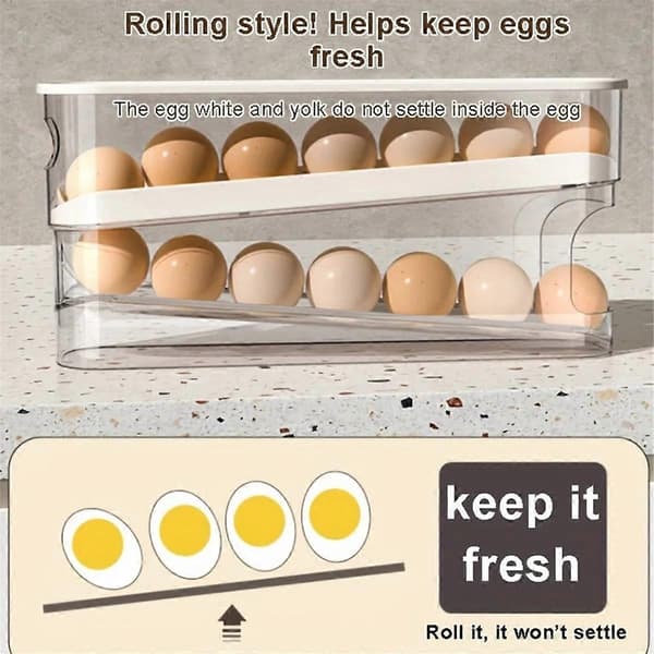 Eggoppbevaringsboks for kjøleskap