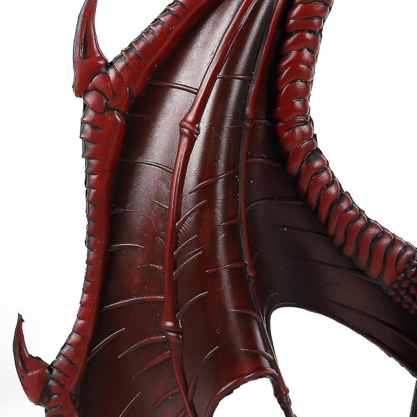 Halloween Carnival barnklädd leksak Dragon Wing Tail Mask Set(röd)