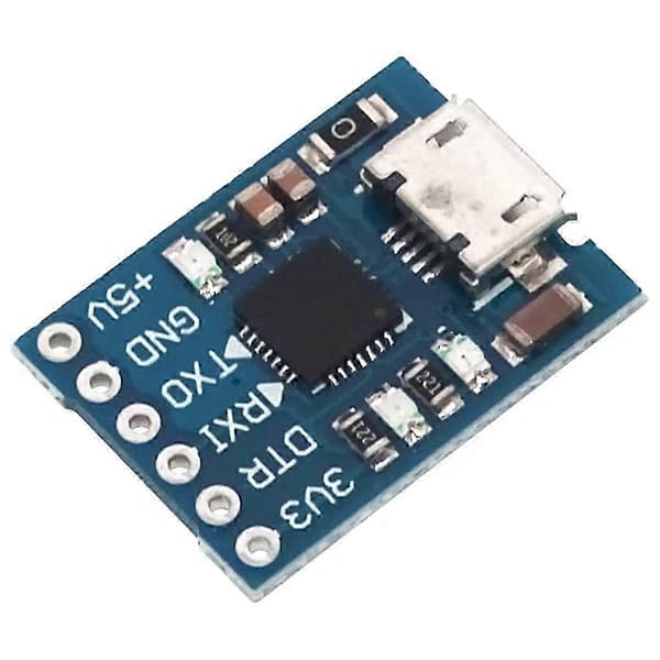 CP2102 Micro-USB-gränssnittsmodul, USB till TTL/seriell för UART STC Downloader