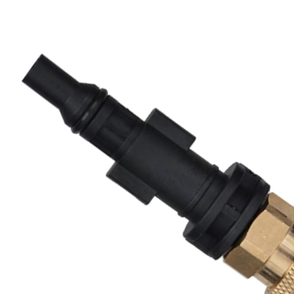 Högtryckstvättslangadapter 1/4'' snabbkoppling plastskummunstycke kopplingar högtryckstvättstillbehör