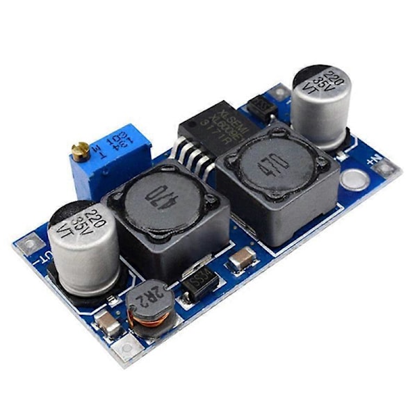 2st Justerbar DC-DC Buck Boost Converter Automatisk Bredspänningsregulator XL6009 Spänningsmodul
