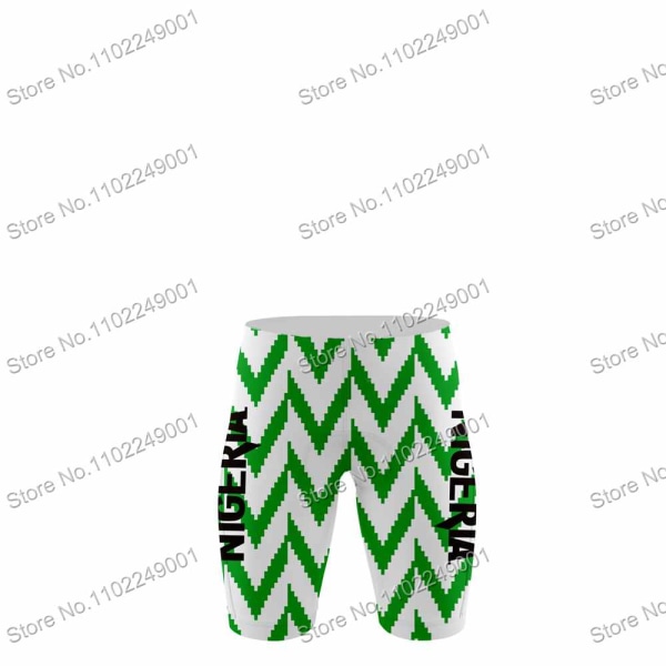 Nigeria Pyöräilyvaatteet Kesäpyöräily Lyhythihaiset Jersey Set Miesten Maantiepyörä Paita Puku Polkupyörä Bib Shortsit MTB Urheiluvaatteet 7 L