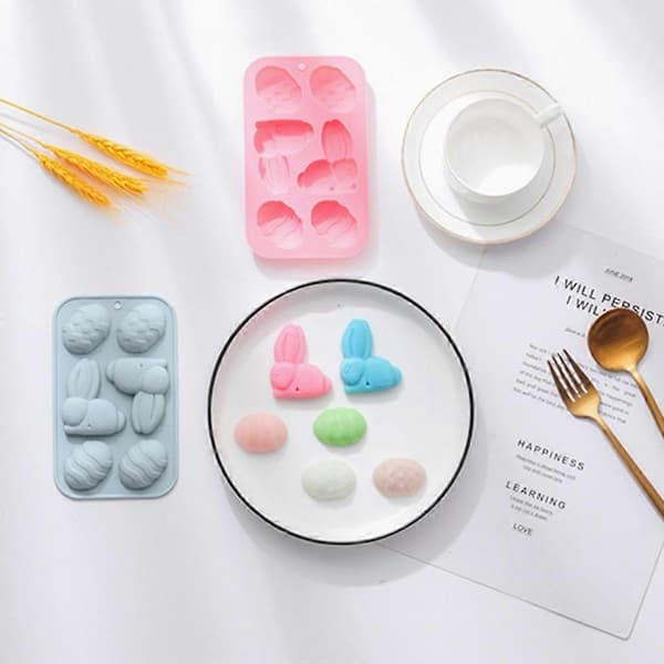 Kageforme 3D Lille Kanin Formet Chokolade Bageudstyr Gadget til Bagning