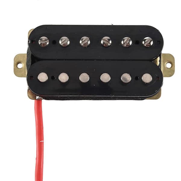Elektrisk Gitarr Humbucker Alnico V Pickup Svart