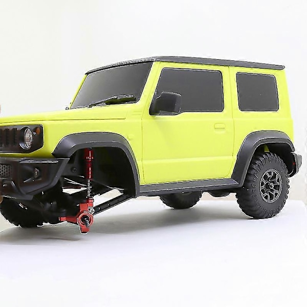 4 kpl Metallivaimennin Xmykc01cm Jimny 1/16 Rc Crawler -auton päivitysosille, musta