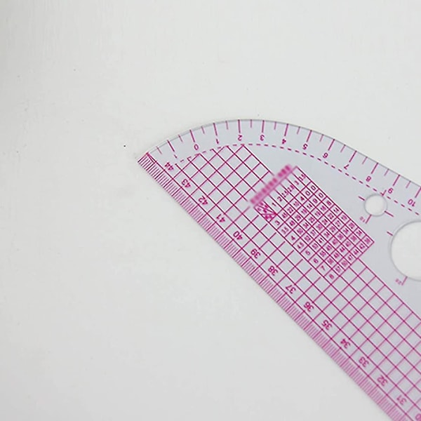 6 st DIY Kläder Lapptäcke Multi-Linjal Söm Quilt Sy Kurvlinjaler Ritning Skärlinjal Utkast Skola Kontorsmaterial