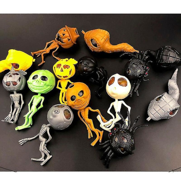 10 stk Halloween klemmelegetøj til Halloween dekorationer