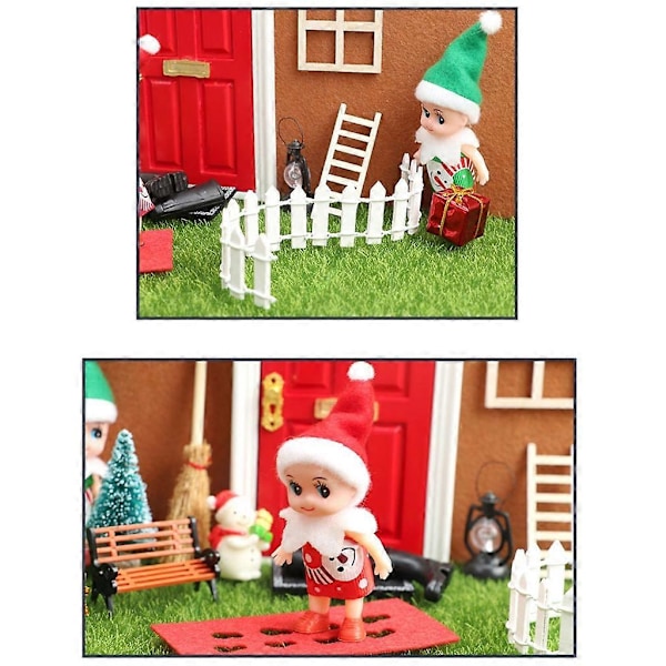 1:12 Mini Joulu Sisustustarvikkeet Nukkekodin Pienoislisätarvikkeet