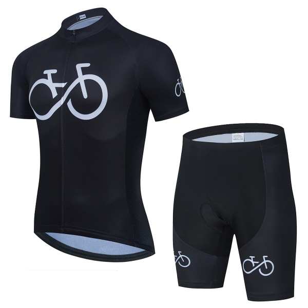 2022 Nytt Cykelset Set Sommar Cykeltröja Set Landvägscykeltröjor MTB Cykelkläder Andningsbara cykelkläder White Asian Size -4XL