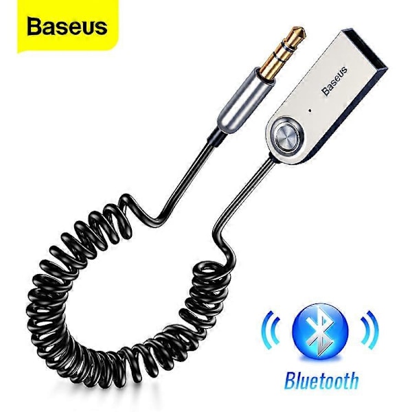 Baseus Bluetooth Adapter USB Dongler Kabel Til Bil 3.5mm AUX Bluetooth V5.0 4.2 4.0 Bluetooth Modtager Højttaler Audio Transmitter
