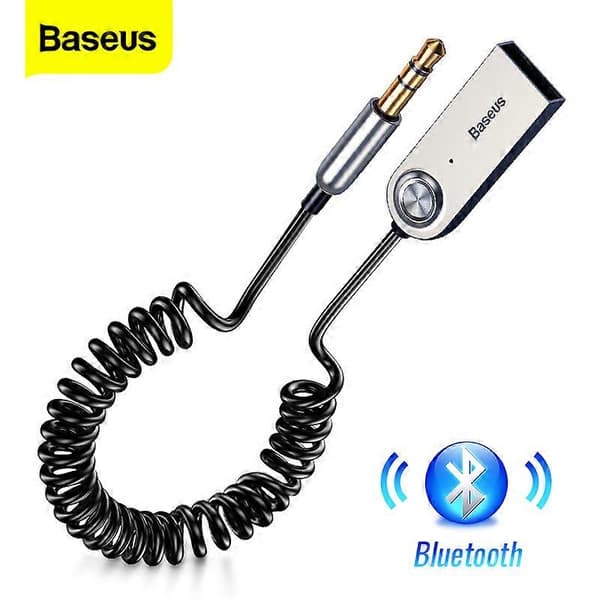 Baseus Bluetooth-sovitin USB-dongle-kaapeli autoon 3,5 mm AUX Bluetooth V5.0 4.2 4.0 Bluetooth-vastaanotin kaiutin audiolähetin