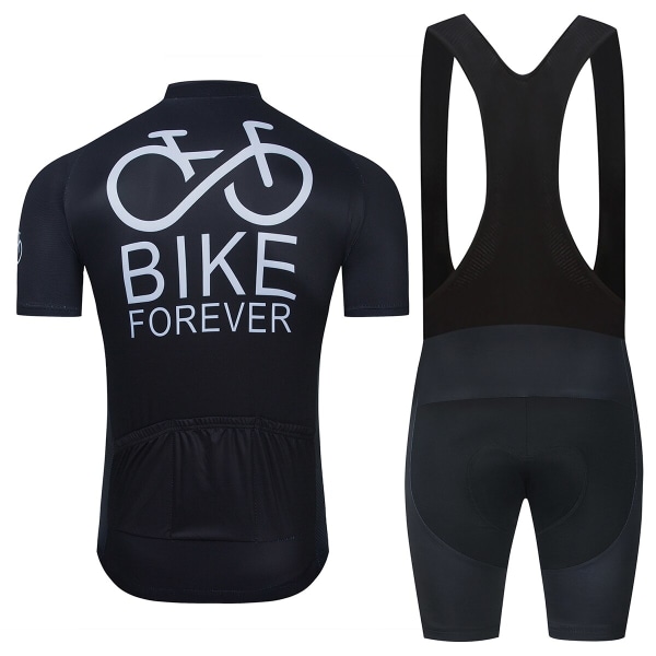 2022 Nyt Cykelsæt Cykeluniform Sommercykeltrøjesæt Landevejscykeltrøjer MTB Cykeltøj Åndbart cykeltøj Army Green Asian Size -M